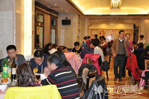 上海时光整形医院2012年度答谢会现场