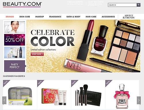 美妆购物网站beauty.com