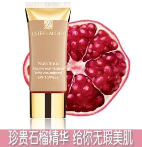 雅诗兰黛鲜活营养矿物能量粉底液