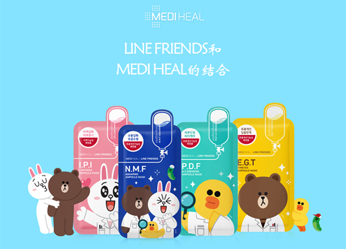 美迪惠尔 MEDI HEAL LINE FRIENDS面膜