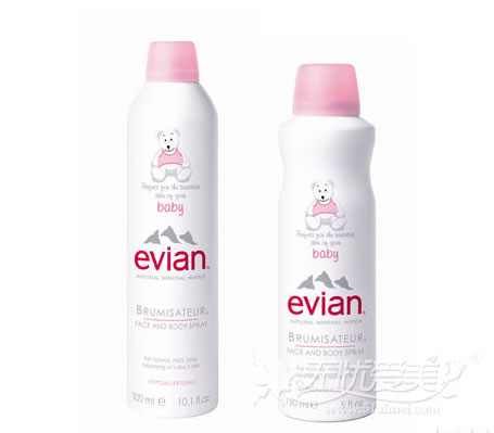 依云Evian天然矿泉水喷雾