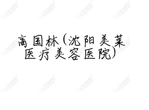高国林沈阳美莱医疗美容医院 高国林沈阳美莱医疗美容医院