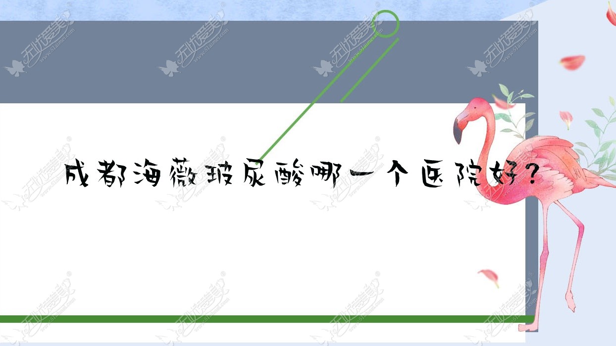 成都海薇玻尿酸哪一个医院好？技术力声誉相对比:潘多拉/彭州海之蓝倍/画美医院等十家