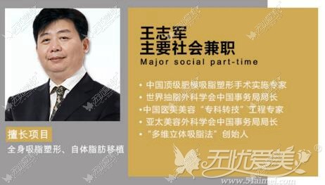 吸脂医生王志军9月坐诊南京康美 吸脂医生王志军9月坐诊南京康美