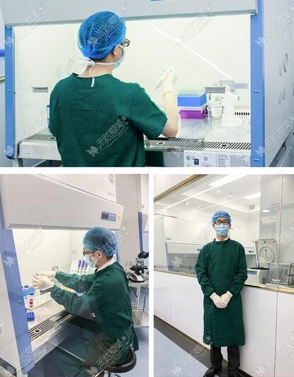 抽完后血液直接送到百级层流生物实验室，此间生物实验室具备标准洁净环境，能保证室内360度无污染物残留。