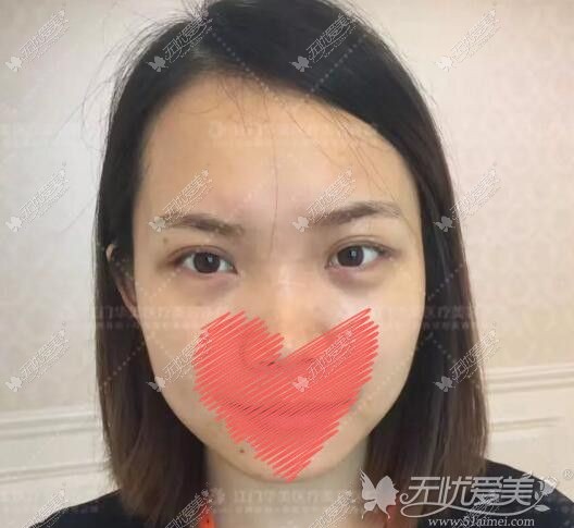 在江门华美纹眉前