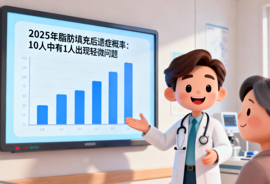 脂肪填充五年后遗症概率高吗?2025年10个填脸颊的朋友里只有1个有轻微问题