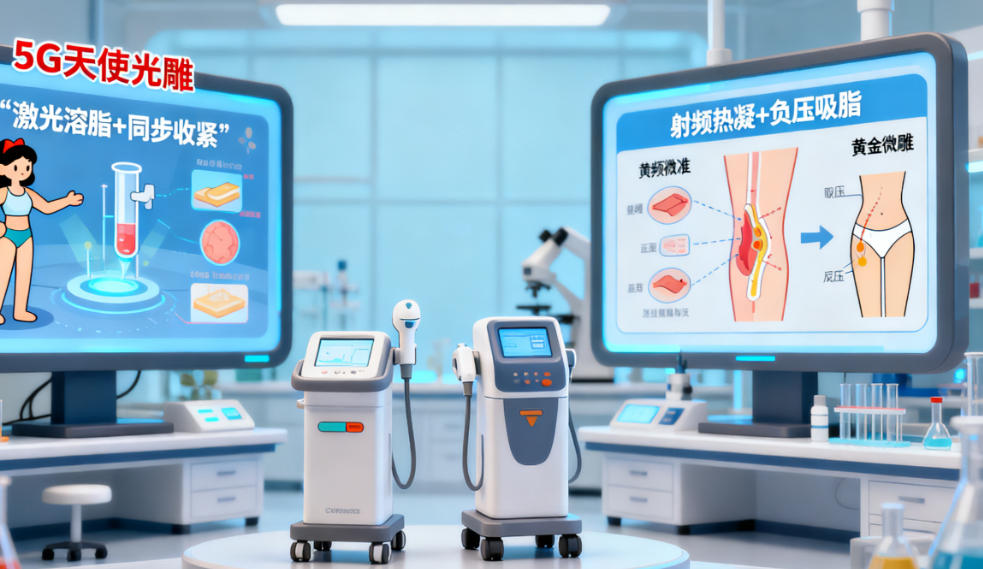 5g天使光雕和黄金微雕哪个好?从技术原理、疗效、适用部位、适合人群等分析