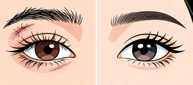 重庆双眼皮修复医生技术强？2025推荐：曹阳/李富强等，切口隐痕实例多