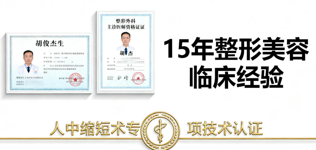 深圳福雅胡俊杰医生擅长做什么手术？15年经验人中缩短术8800元起免拆线