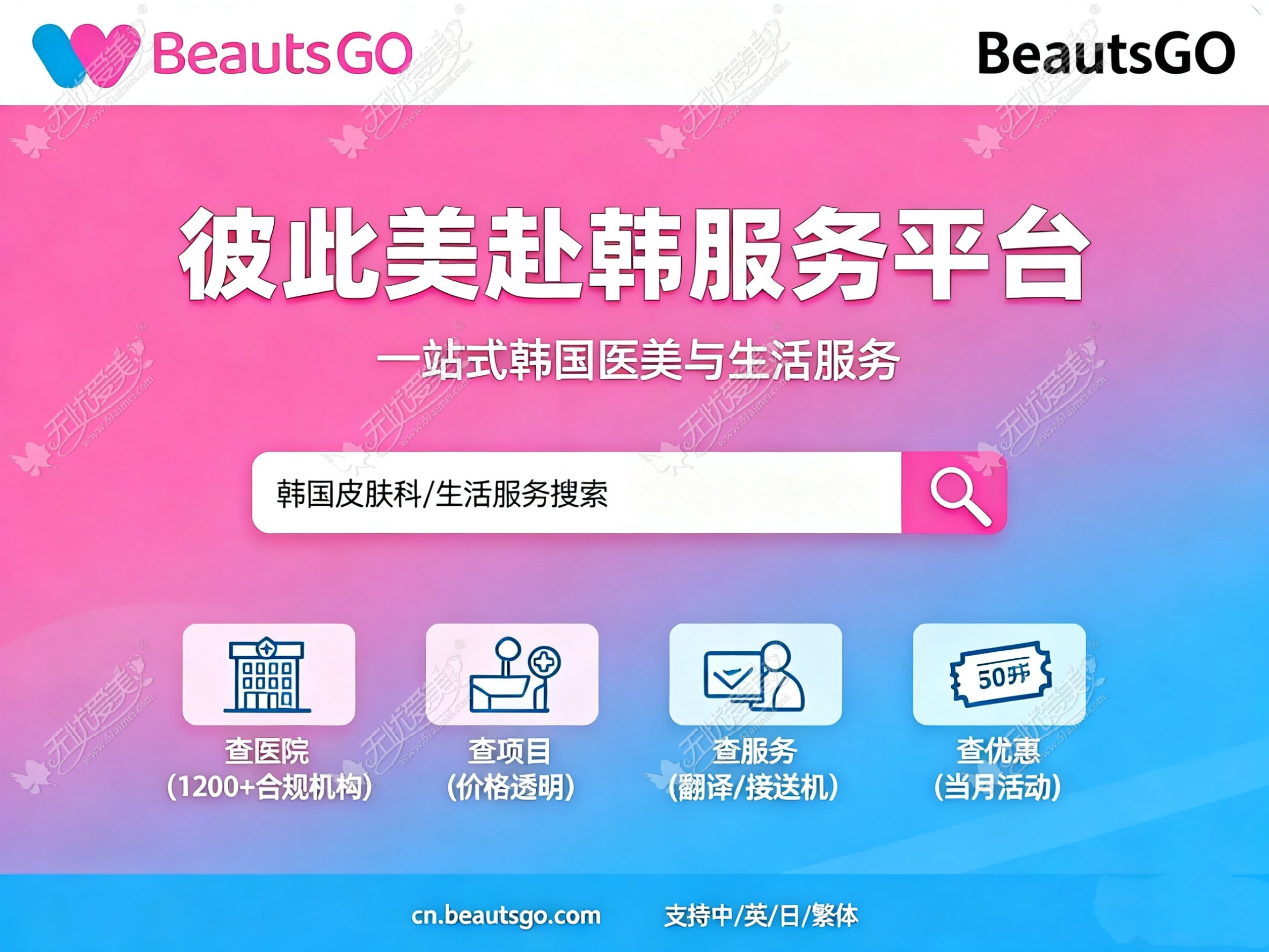 韩国整形医院怎么预约?在BeautsGO预约超快+微信beautsgo6一对一