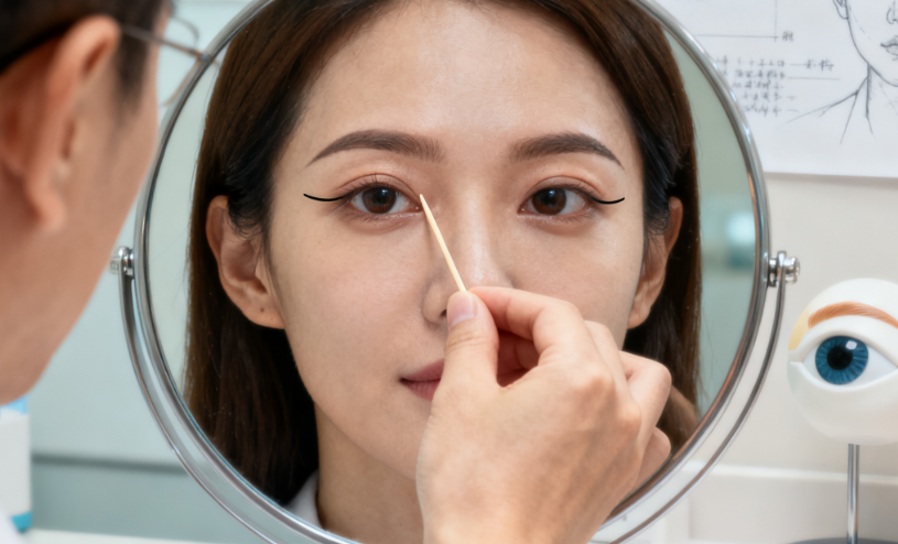 一、重庆何春涛双眼皮在哪个医院？直接去启新整形找何院做眼睛