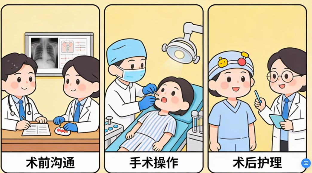 二、术前询问与方案设计阶段（1-2个月）