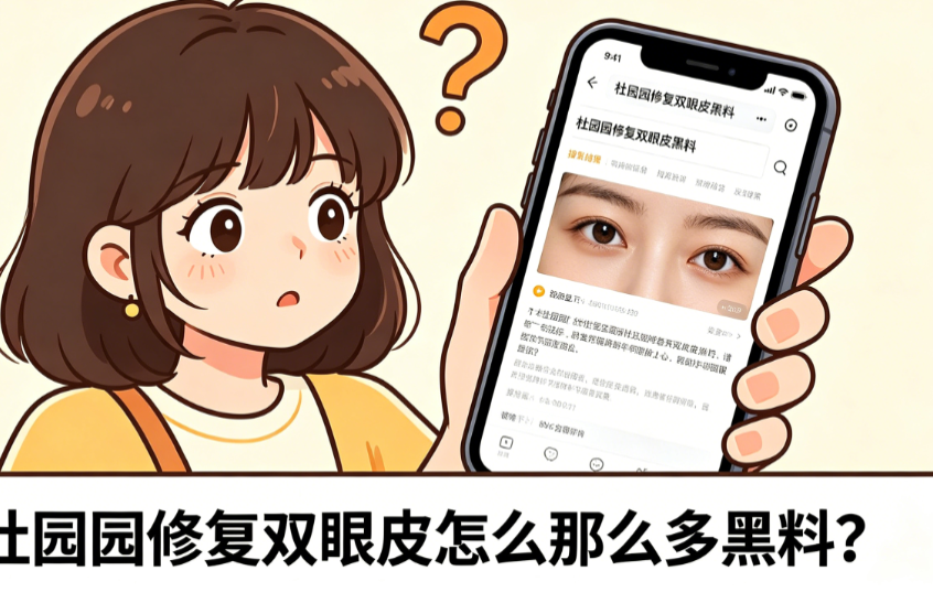 杜园园修复双眼皮怎么那么多黑料