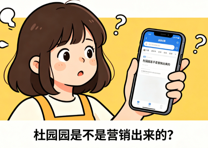 杜园园是不是营销出来的