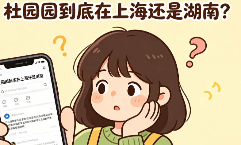 杜园园到底在上海还是湖南