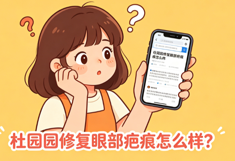 杜园园修复眼部疤痕怎么样?真实实例还原:从"肉条感"到"几乎看不出"的过程