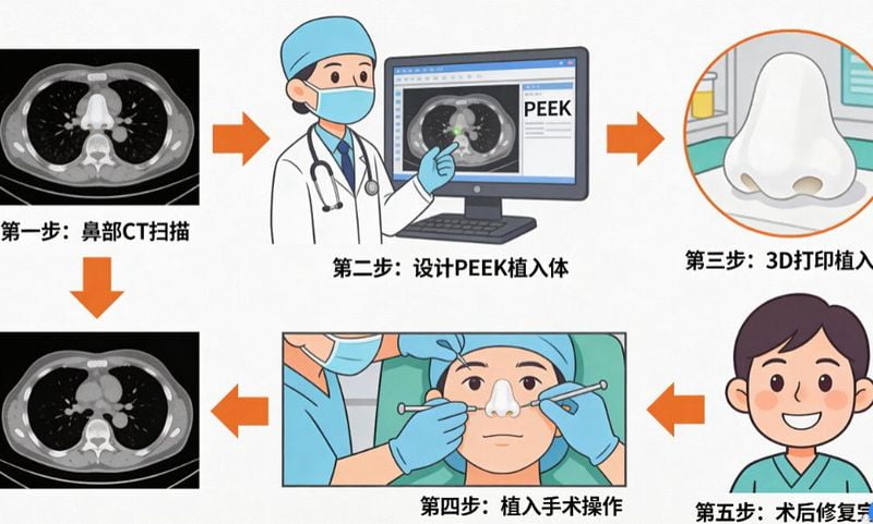 李功哲做PEEK下巴在临床解剖上有哪些核心优势?