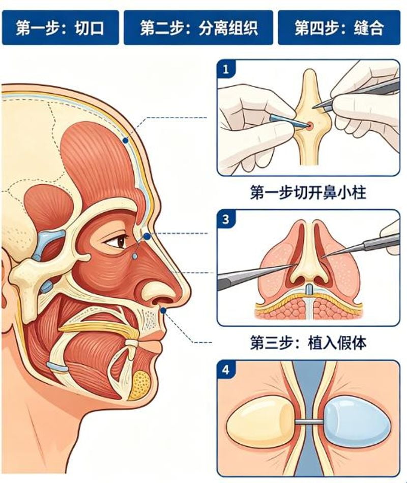 二、除了医生资历,武汉同济吴辉鼻子手术还要了解哪些关键点?