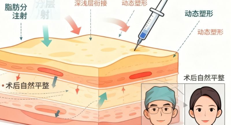 刘李娜医生吸脂填充的术前准备与术后变好实景