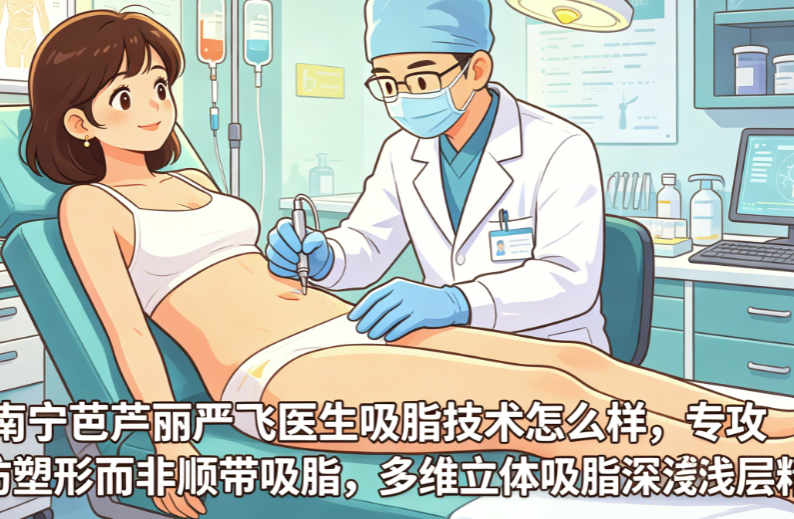 南宁芭芘丽严飞医生吸脂技术怎么样？详解“多维立体吸脂”