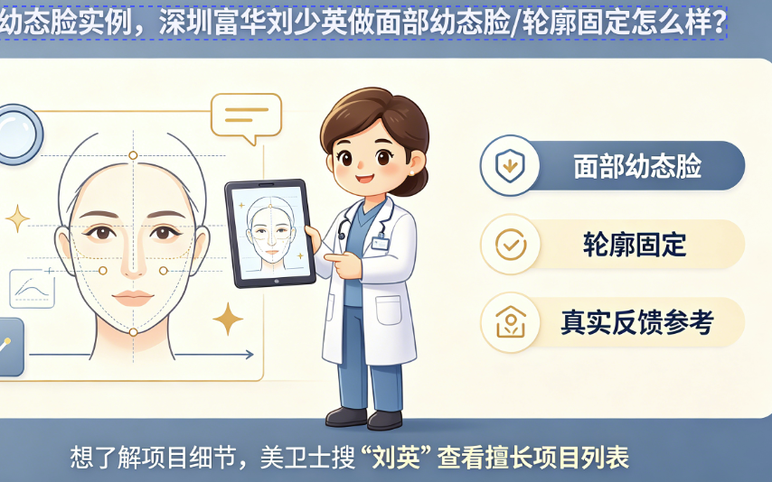 深圳富华刘少英做面部幼态脸/轮廓固定怎么样?详解项目、价格与适合人群