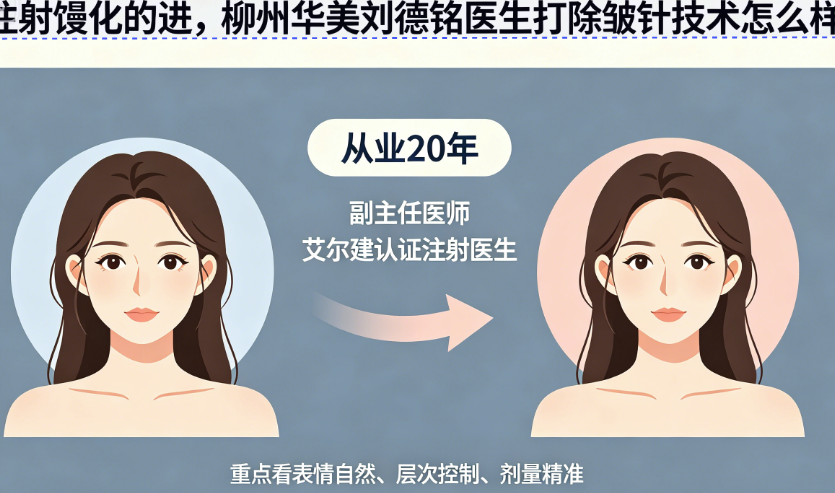 柳州华美刘德铭医生打除皱技术怎么样