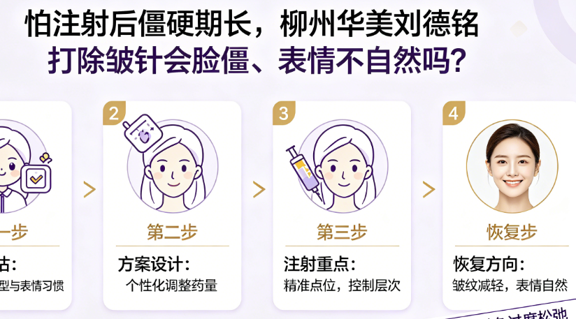 柳州华美刘德铭打除皱会脸僵、表情不自然吗?如何为自己做出明智选择