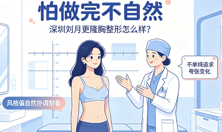 怕做完不自然,深圳刘月更隆胸整形怎么样?——深度解析“自然派”背后的技术逻辑