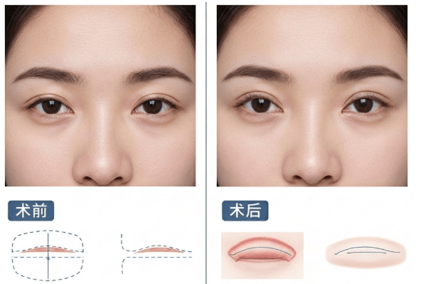 师丽丽双眼皮修复成功概率大吗