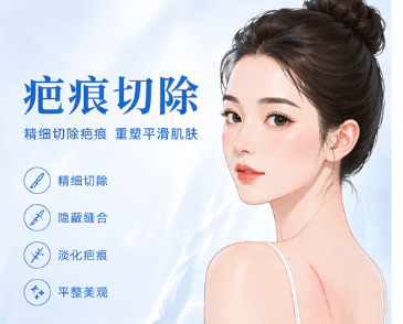 1. 专病专治:疤痕类型精准细分