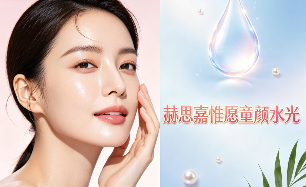 赫思嘉童颜针注射前后对比