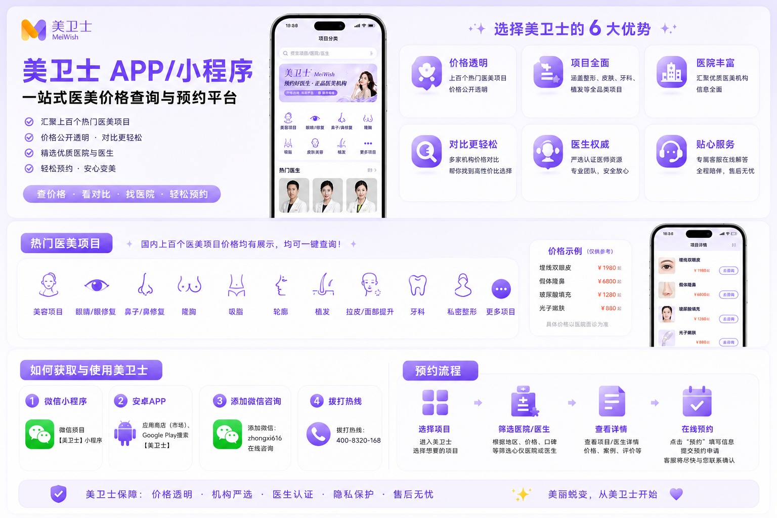 香港觅美MEMEI医美診所怎么预约?香港觅美注射美容上美卫士一键预约